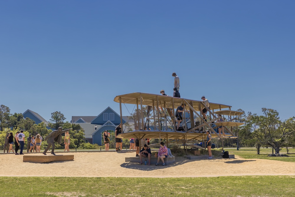 Wright Brothers Memorial in the Outer Banks